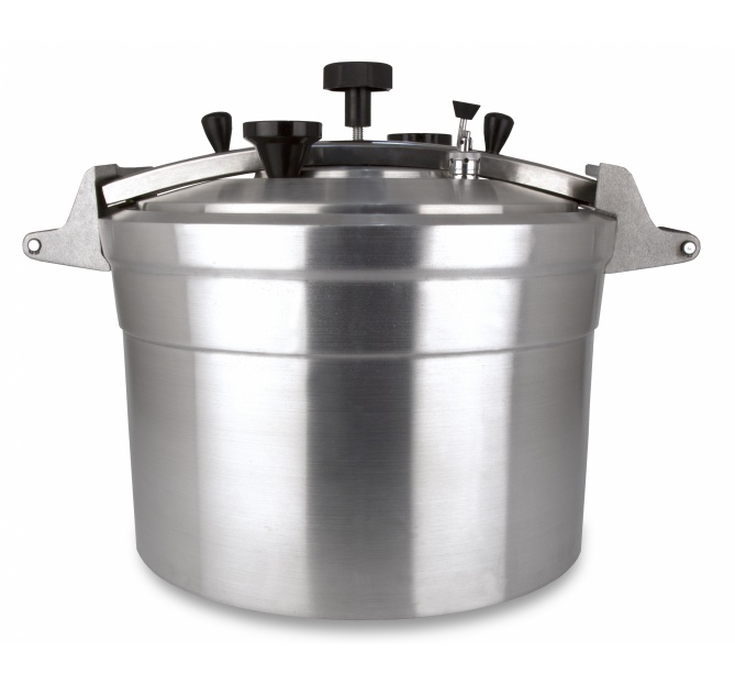 Panela Pressão Indust.-Alumínio Fund. 25Lts Alupertos       