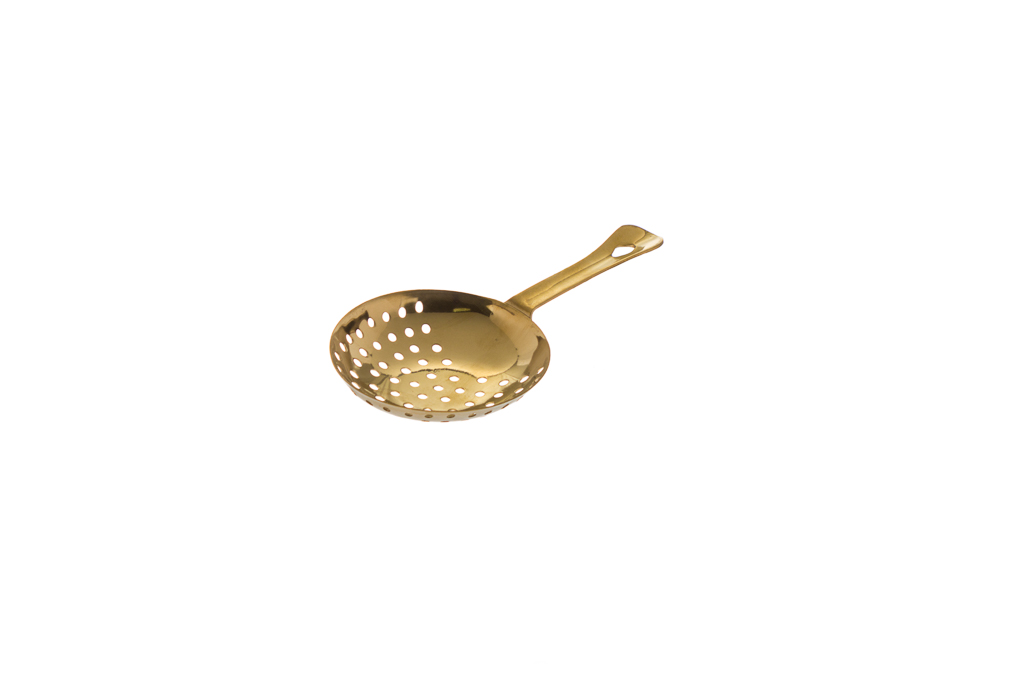 Coador Cocktail Inox Dourado Ø8X16Cm                        