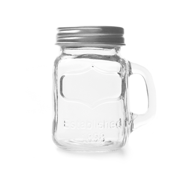 Mini Jarra Com Tampa 128 Ml 7,5X5,5X8,5Cm                   