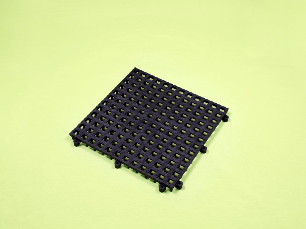 Tela Plastica Campex Ref.250 30X30X1Cm  Preta Unidade       