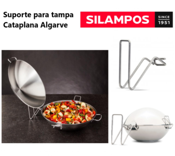 Suporte Inox Para Tampa Cataplana Algarve Silampos          