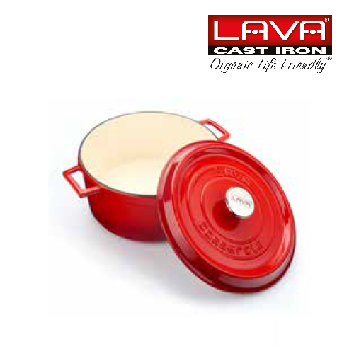 Caçarola Redonda Ferro Verm. Edition 2.82Lt Lava Metal      