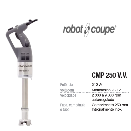 Triturador Cmp 250 Vv Robot Coupe                           