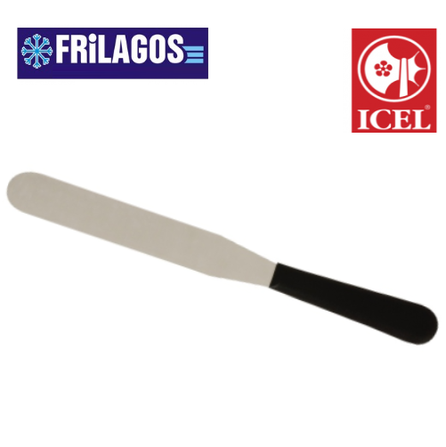 Espatula Direita 36Cm Cabo Preto Icel                       