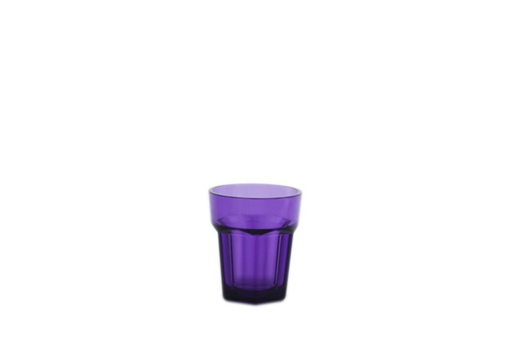 Copo De Shot  Policarbonato Faceta 4Cl Violeta Iris         