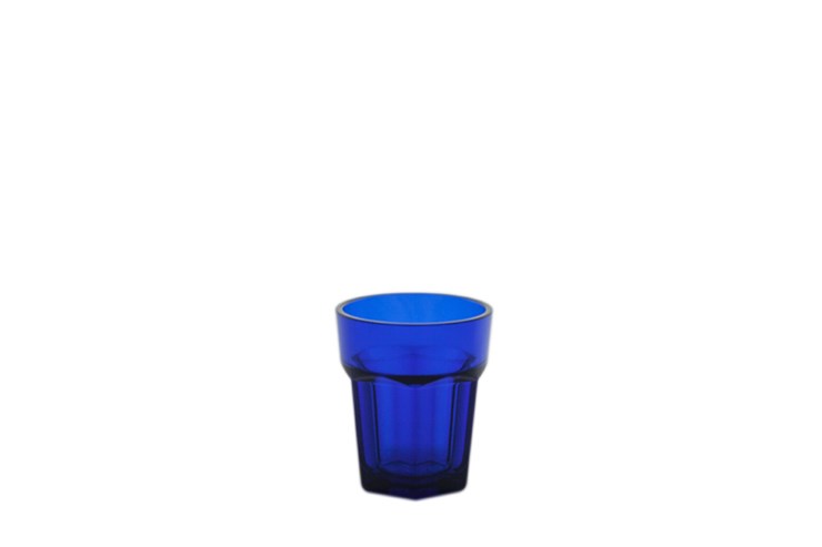 Copo De Shot  Policarbonato Faceta 4Cl Azul Meia Noite      