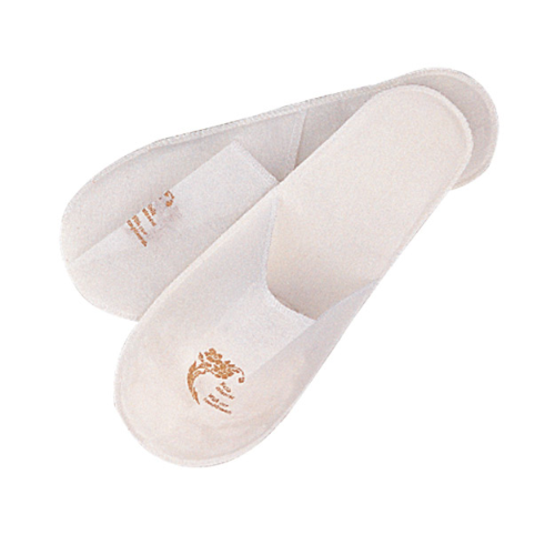 Chinelos Touch Of Charm 27X12Cm Branco Airlaid (Par)        