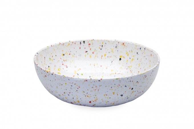Taça Saladeira Happy Line Melamina Ref.124 60X215Mm 1,5Lt   