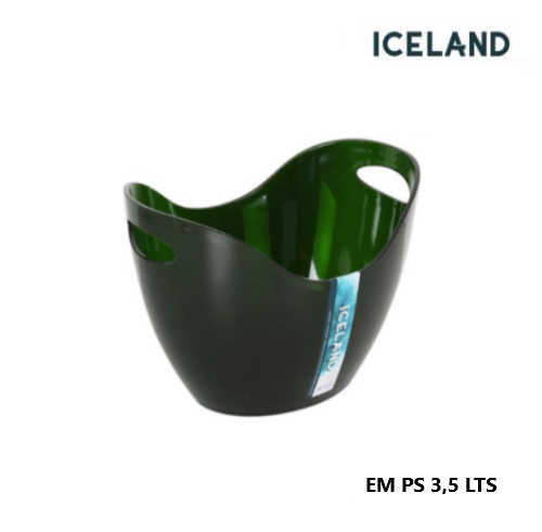 Balde De Gelo Ps 3,5 Litros  27,5X20X20Cm Green Iceland     