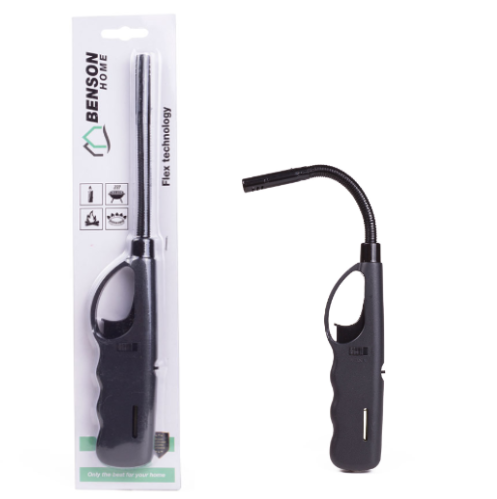 Isqueiro Gás Ponta Flexível Recarregável 27,5X5X2Cm         