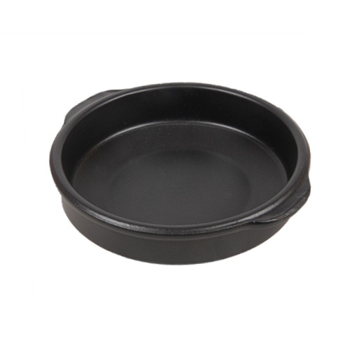Caçarola Com Asas Em Terracota Cor Preto  850Ml  Ø 20X5Cm   