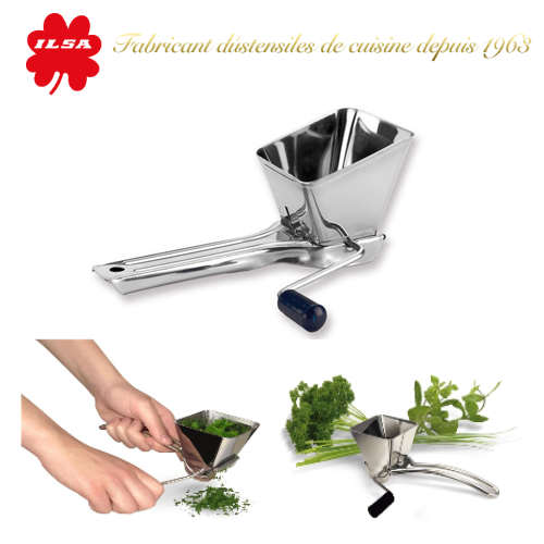 Moinho Para Ervas Inox Modelo 860 Ilsa                      