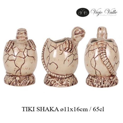 Tiki Shaka Ø11X16Cm / 65Cl  Viejo Valle                     