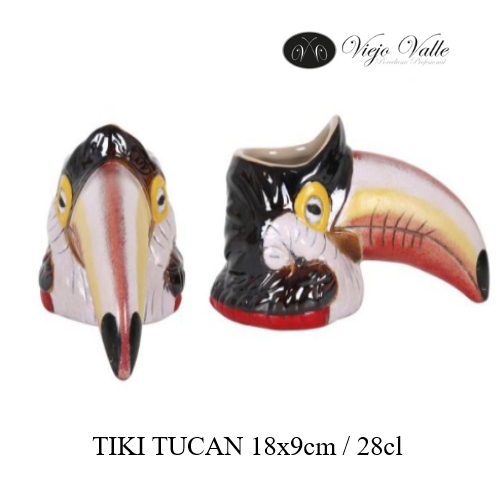 Tiki Tucan 18X9Cm / 28Cl   Viejo Valle                      