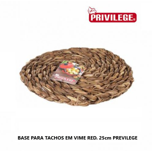 Base Para Tachos Em Vime Redondo Ø25Cm Privilege            