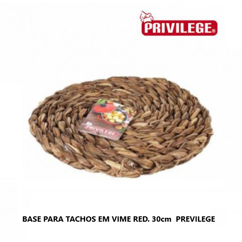 Base Para Tachos Em Vime Redondo Ø30Cm Privilege            