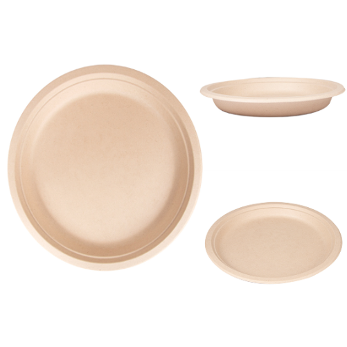 Prato Raso Bionic 30X2,5Cm Cor Natural Celulose 50 Unid.    