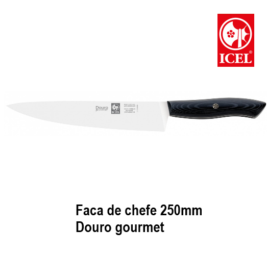 Faca De Chefe  25Cm Linha Douro Icel                        
