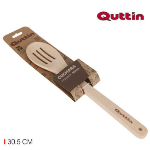 Colher De Madeira Com Rasgos  30.5Cm Sweet Quttin           