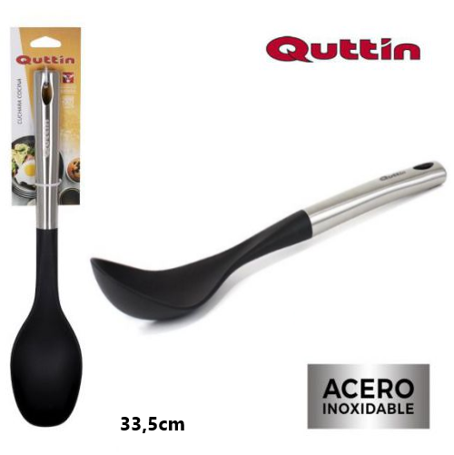 Colher De Servir 33,5Cm Linha Silver Nylon Quttin           