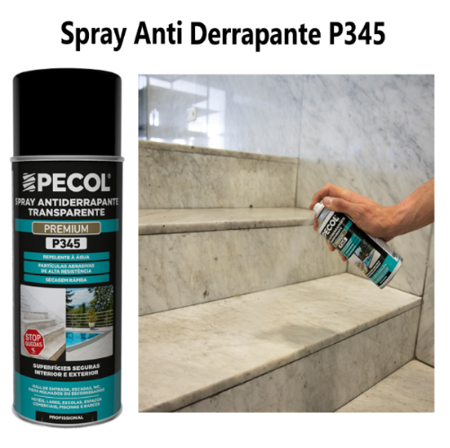Spray Anti Derrapante Para Pavimentos P345 400Ml Pecol      