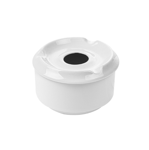 Cinzeiro Água Ø 8,7X6 Cm Branco Porcelana                   