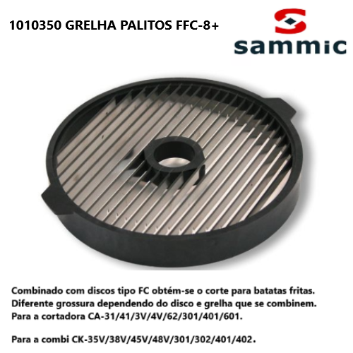 Grelha Palitos Ffc-8+ Palitos 8Mm  Sammic                   