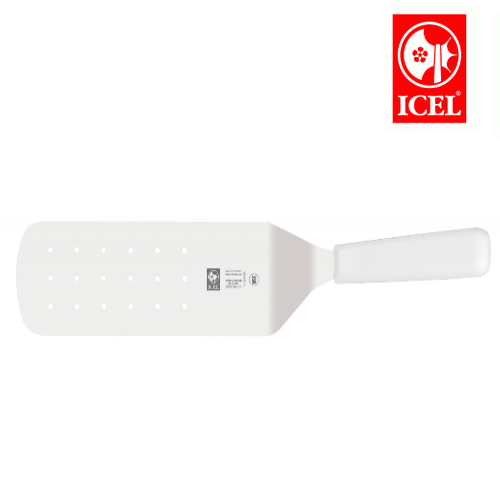 Espatula Curva Perfurada 20Cm Cabo Branco Icel              