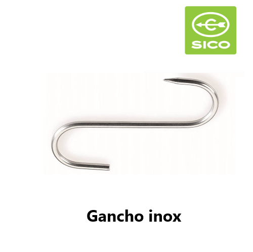 Gancho Para Talho 80X4Mm Inox Pack De 6 Unidades Sico       