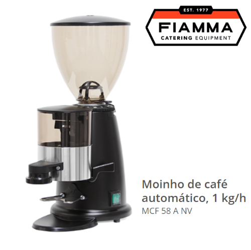 Moinho De Café Automático, 1 Kg/H Mcf 58 A Nv Fiamma        