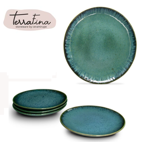 Prato De Entrada - Amazonia Verde Tf1901 Ø210X19Mm Terrafina