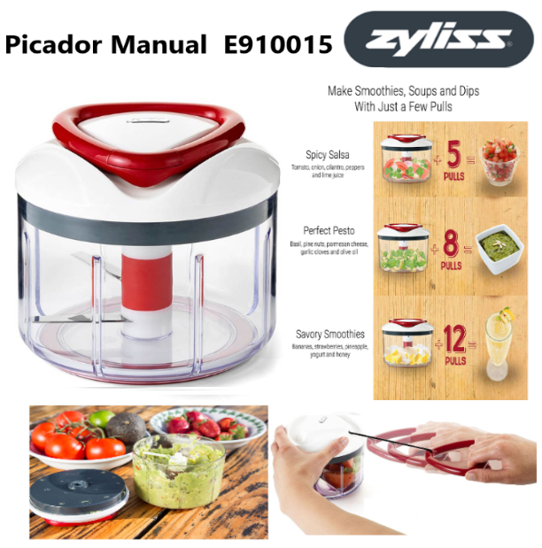 Picador De Alimentos Manual    ( 14X13,2Cm )   Zyliss       
