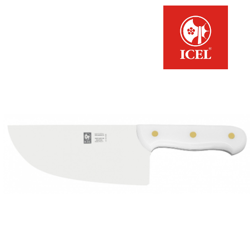 Cutelo 890 Gr 23Cm Cabo Branco Icel                         