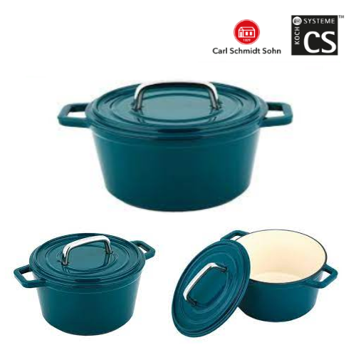Caçarola Ferro Fundido Petroleo Alpen 20Cm  Cs Kochsysteme  