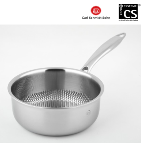 Caçarola Inox  C/Cabo Dresden Fundo Tri-Ply 3D 16Cm Cs      