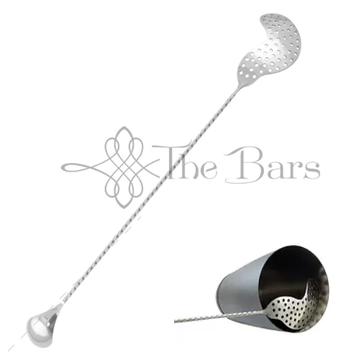 Colher De Bar Torcida Com Coador Inox 18/10 40Cm  The Bars  
