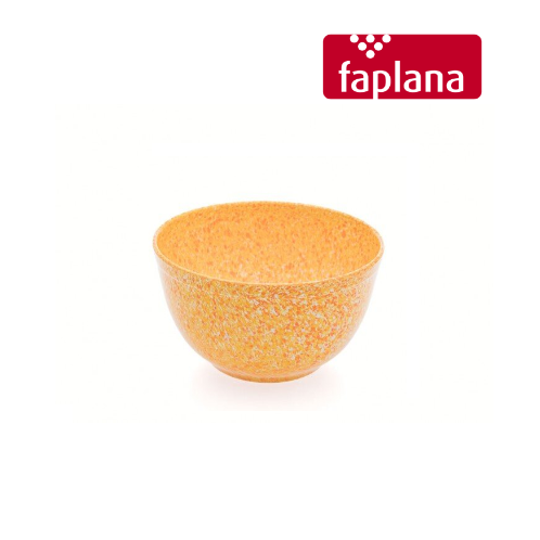 Tigelão Peq. 163 Melamina Amar/Lar/Br 1,5Lt 18X9,5Cm Faplana