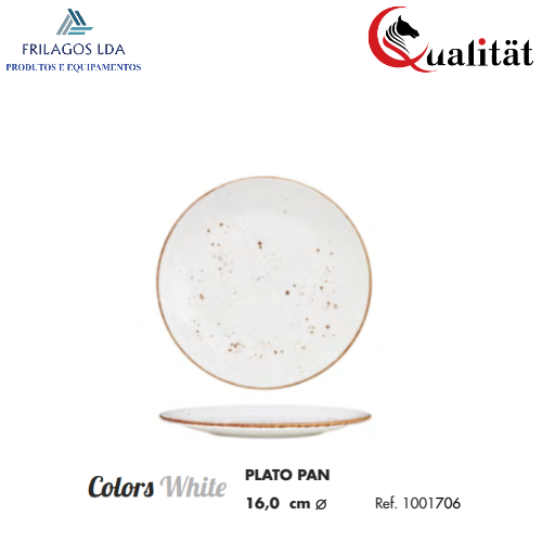 Prato Plano White  16Cm Qualitat                            