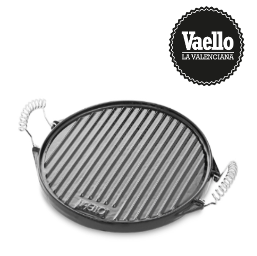 Chapa De Ferro Esmaltado Redonda Ø43Cm. Vaello              