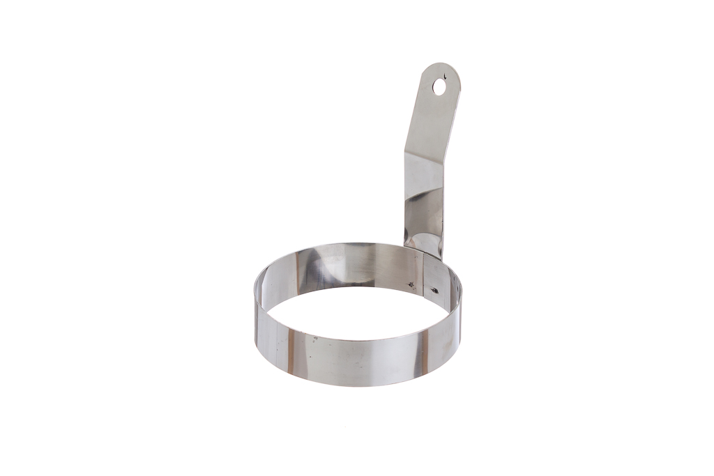 Molde Ovos Redondo Inox Ø10X2,5 Altura 12Cm                 