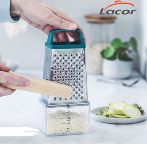 Ralador C/4 Cortes E Recipiente De 250Ml Lacor              