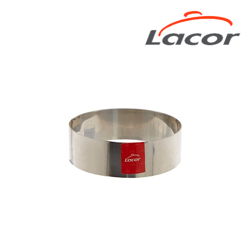 Molde Aro Redondo 12X4,5 Cm. Inox  Lacor                    
