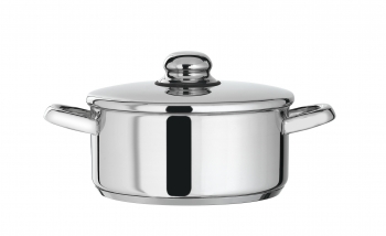 Caçarola Inox T/Calor Art C/Asas 12X6,5Cm 0,7 Lt Artame     
