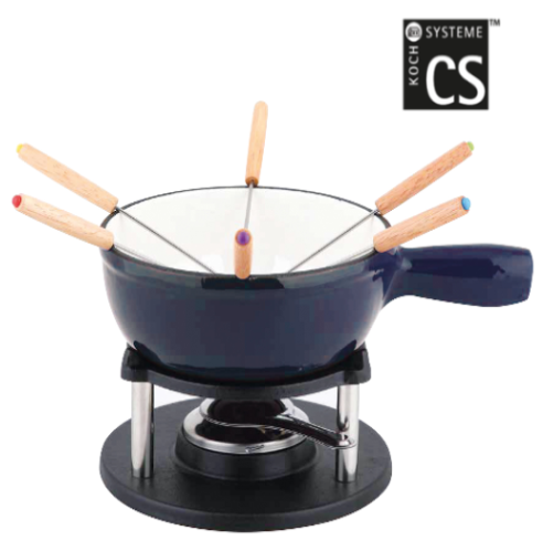 Fondue Ferro Fundido Alpen  Azul 21Cm Cs Kochsysteme        