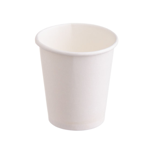 Copo Cartão Branco 250Ml Ø7,5|Ø5,2X8,8Cm Pack 50            