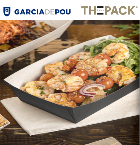 Barquetas Thepack 2400Gr 17X9,7X6,3Cm Cartão 100 Unid.      