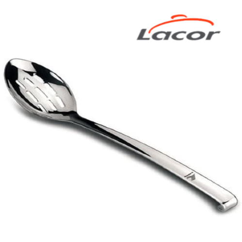 Colher Servir Perfurada Profissional Inox 5X8X27,5Cm Lacor  