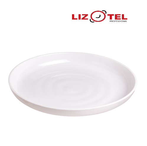 Prato Fundo Melamina Branco  2,5Lt  Ø35,5X5Cm               