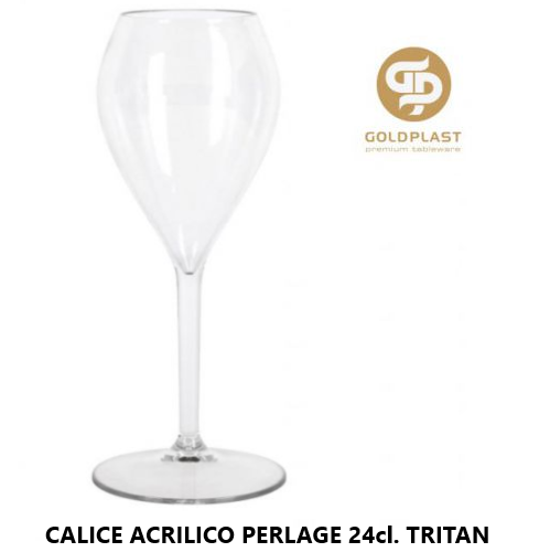 Calice Acrilico Perlage 24 Cl Goldplast Viejo Valle         