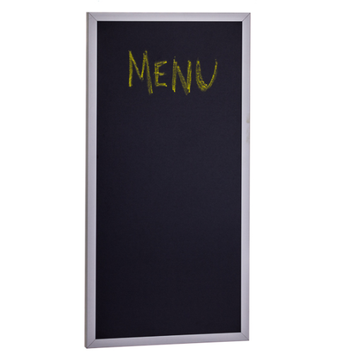 Placard Menu Parede Preto 60X30Cm                           